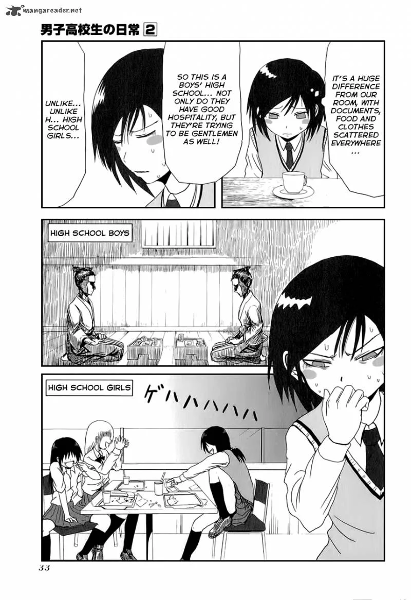 Danshi Koukousei no Nichijou Chapter 19 page 9