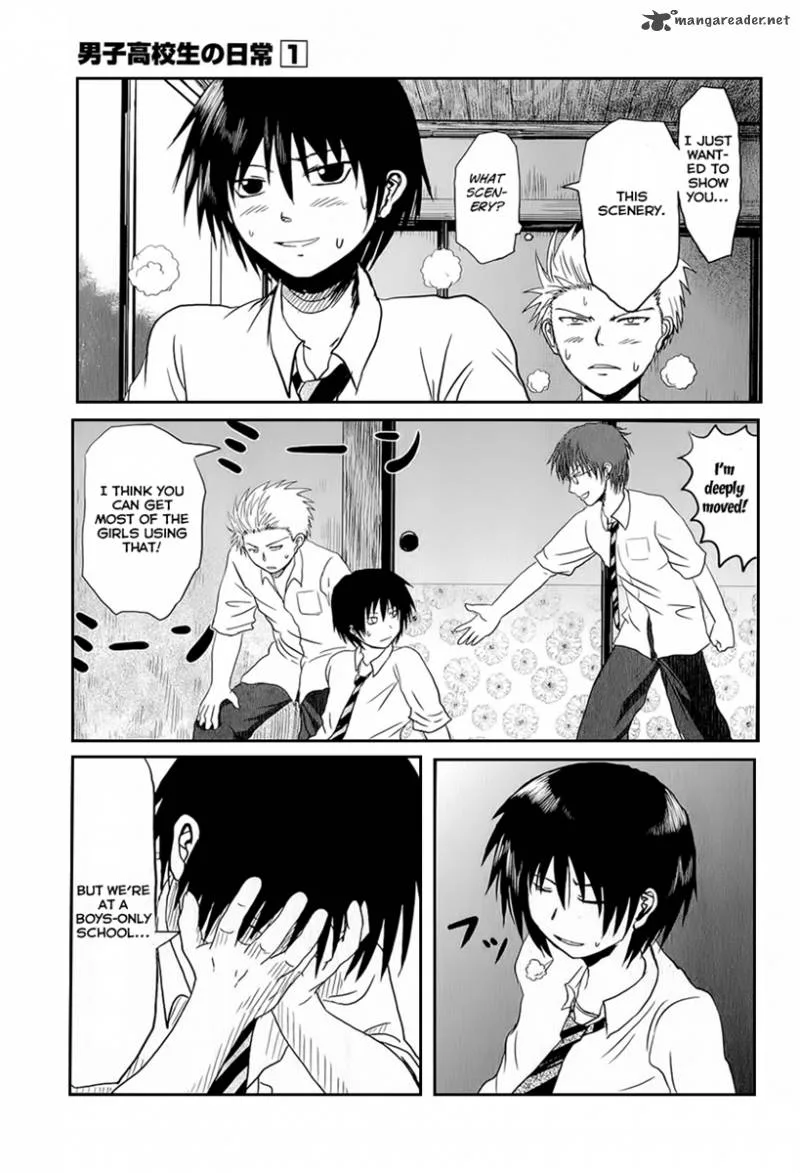 Danshi Koukousei no Nichijou Chapter 2 page 10