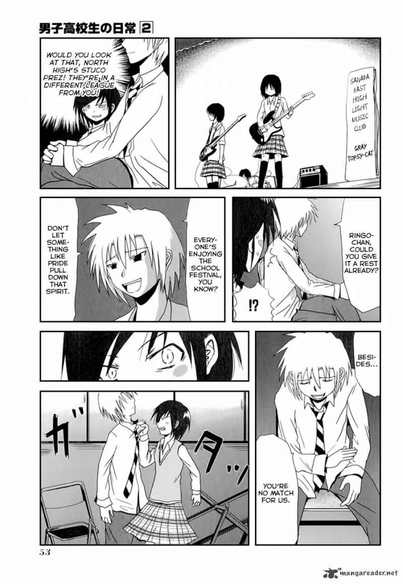 Danshi Koukousei no Nichijou Chapter 22 page 5