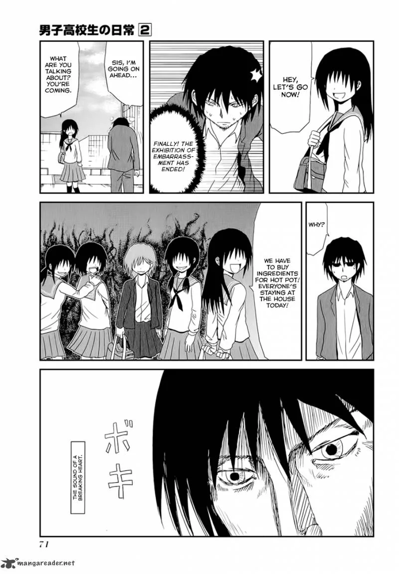 Danshi Koukousei no Nichijou Chapter 24 page 8