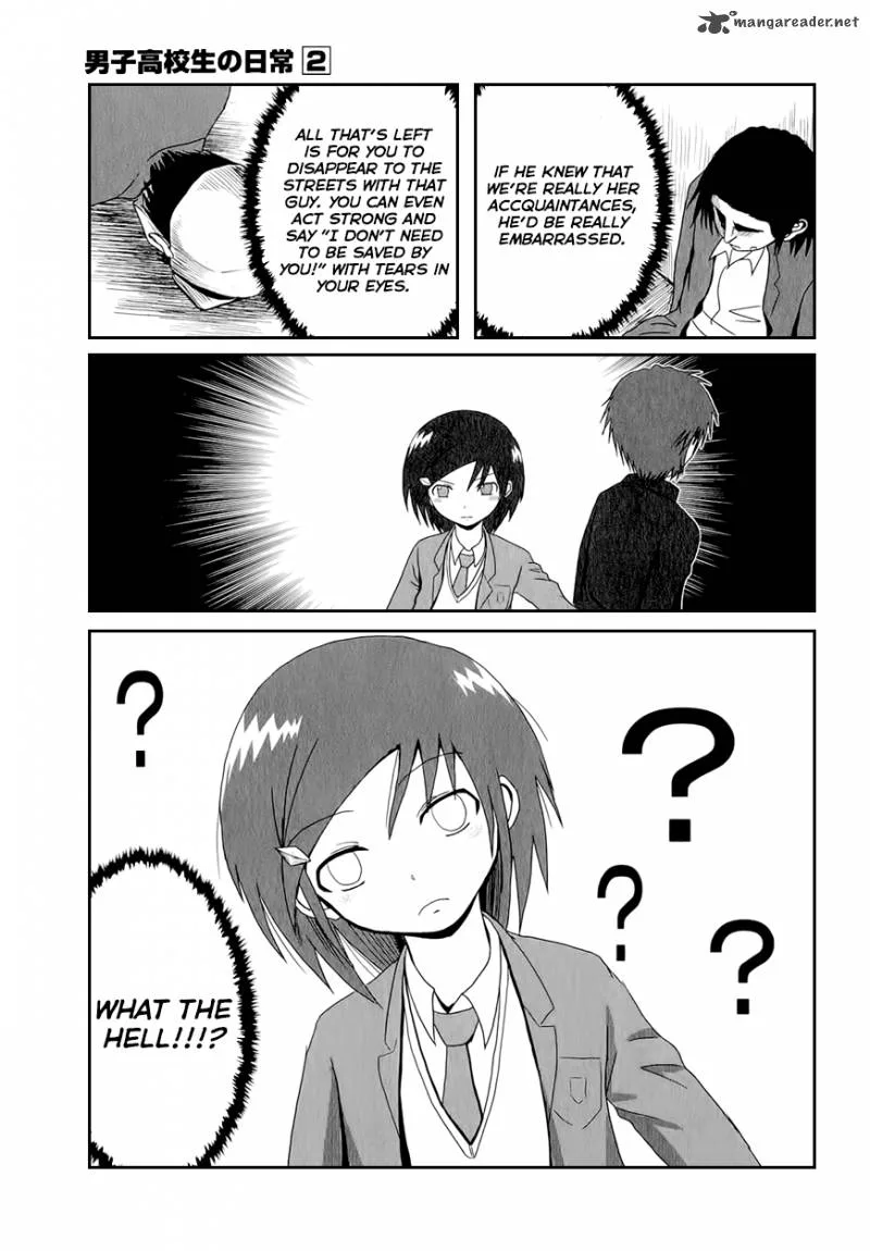 Danshi Koukousei no Nichijou Chapter 26 page 9