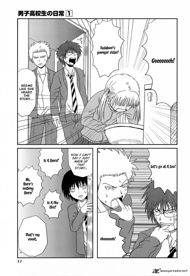 Danshi Koukousei no Nichijou Chapter 3 page 10