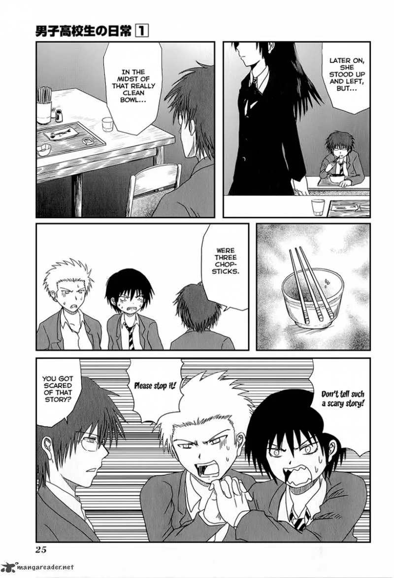 Danshi Koukousei no Nichijou Chapter 3 page 4