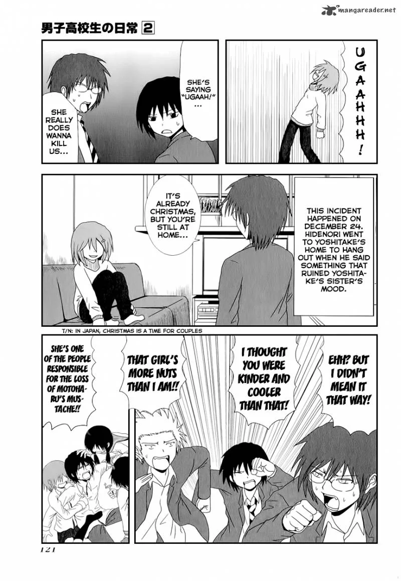 Danshi Koukousei no Nichijou Chapter 31 page 5