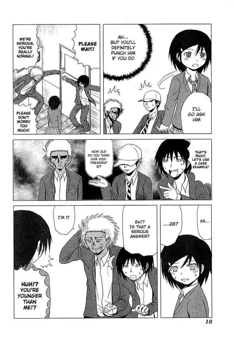 Danshi Koukousei no Nichijou Chapter 34 page 4