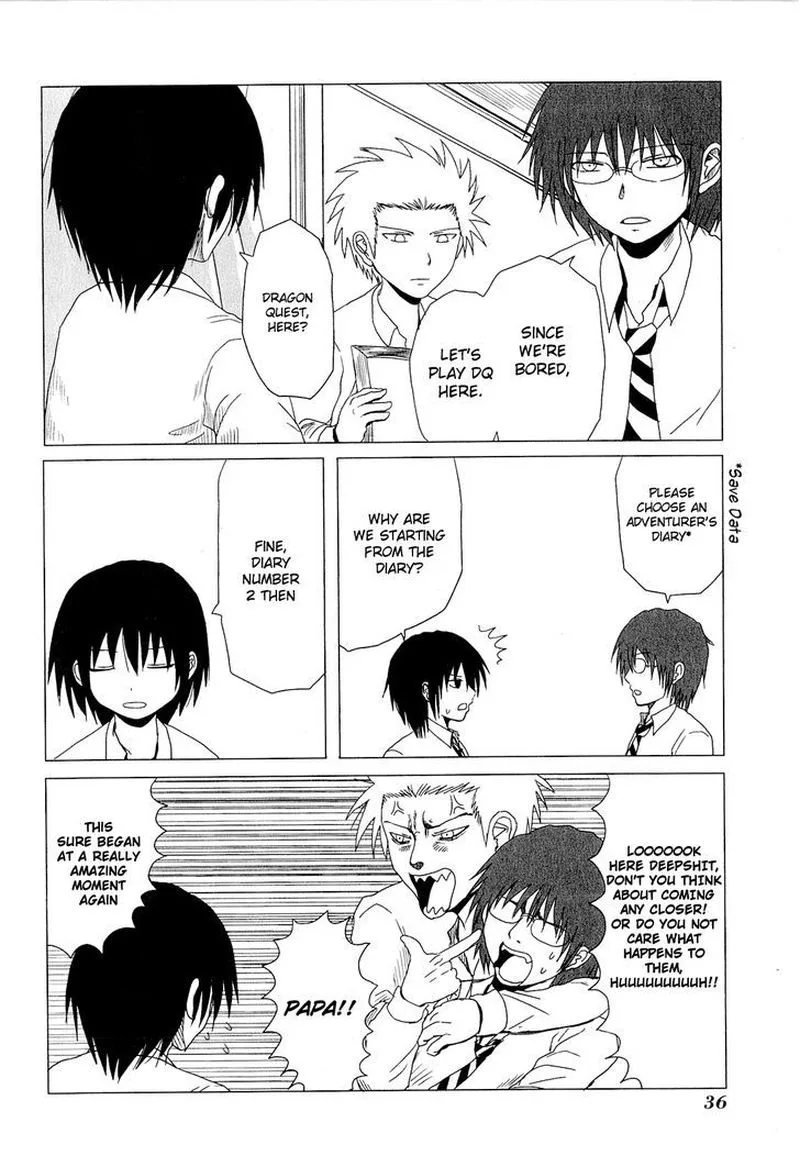 Danshi Koukousei no Nichijou Chapter 37 page 2