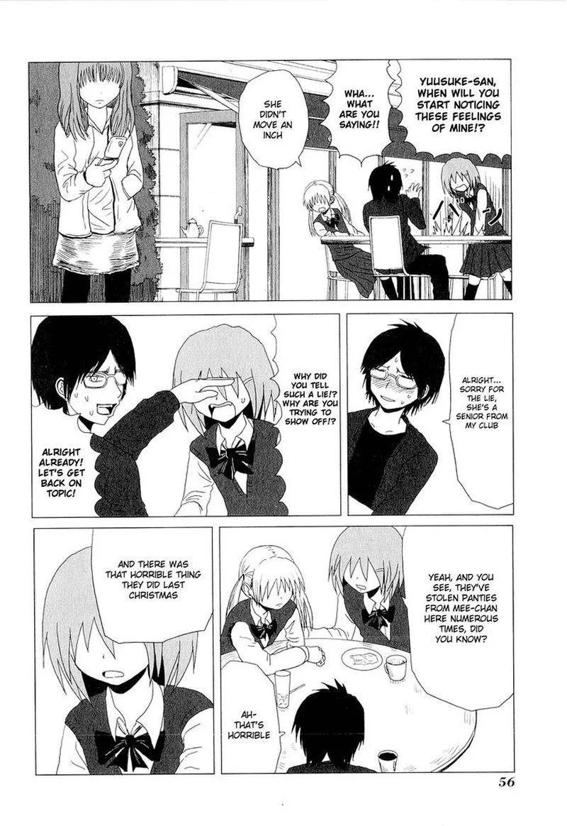 Danshi Koukousei no Nichijou Chapter 40 page 4