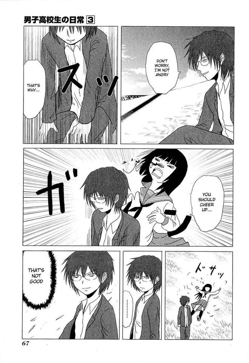 Danshi Koukousei no Nichijou Chapter 41 page 9