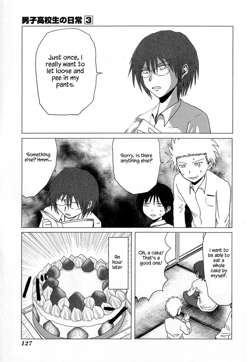 Danshi Koukousei no Nichijou Chapter 51 page 3