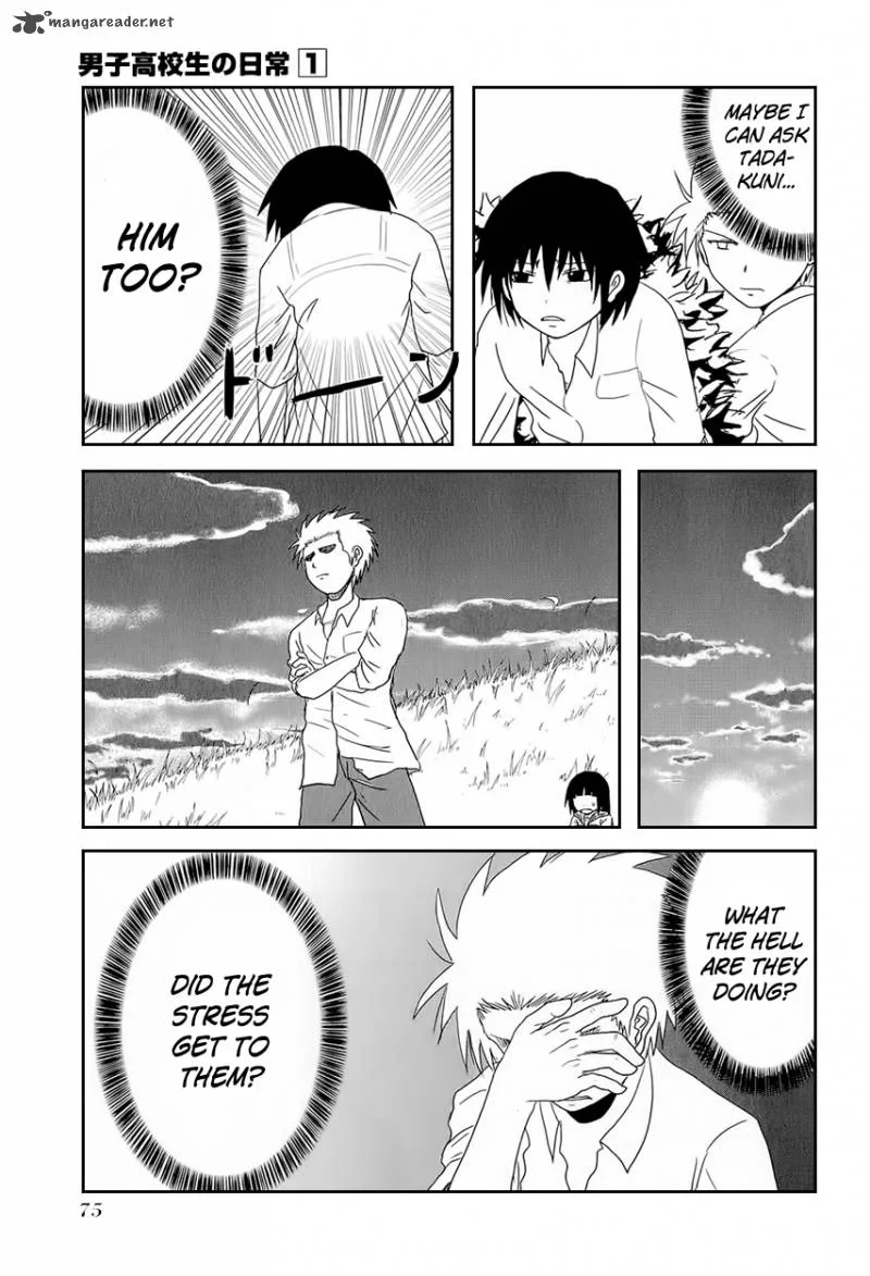 Danshi Koukousei no Nichijou Chapter 8 page 6