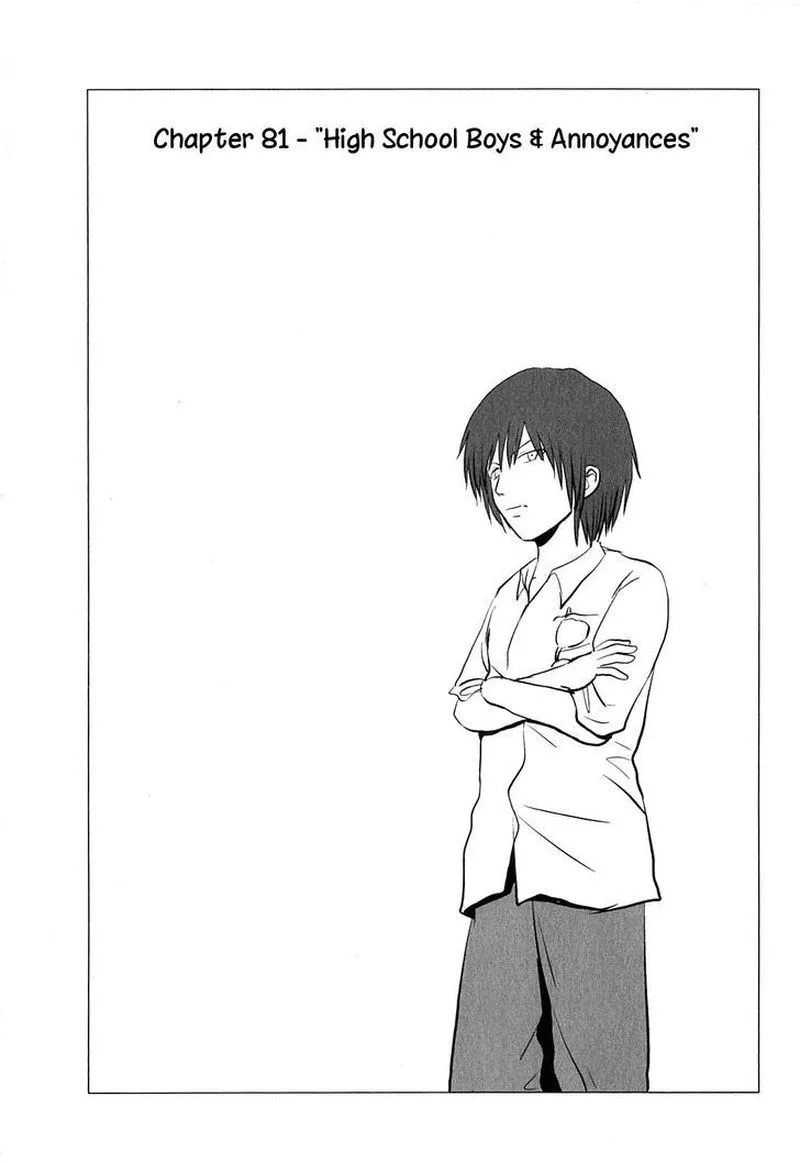 Danshi Koukousei no Nichijou Chapter 81 page 1