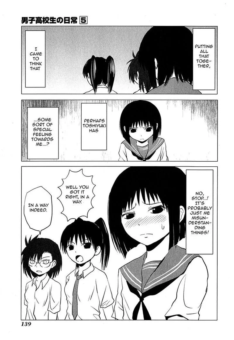 Danshi Koukousei no Nichijou Chapter 81 page 31