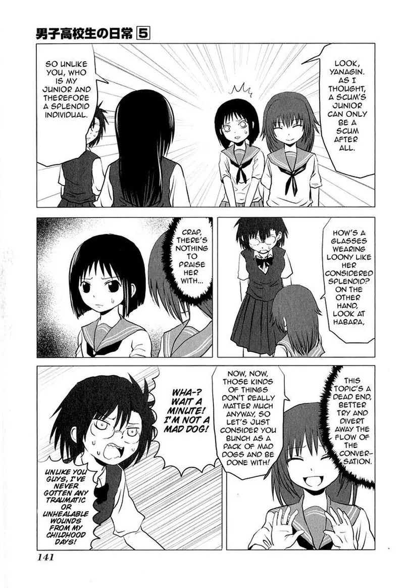 Danshi Koukousei no Nichijou Chapter 81 page 33