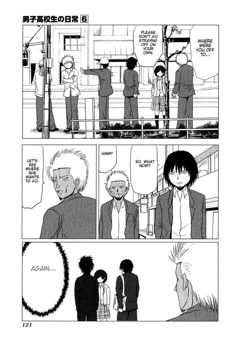 Danshi Koukousei no Nichijou Chapter 94 page 21