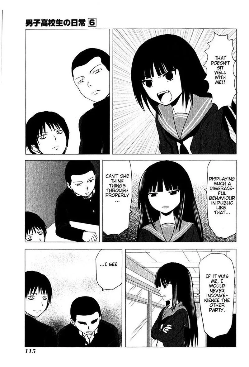 Danshi Koukousei no Nichijou Chapter 94 page 15