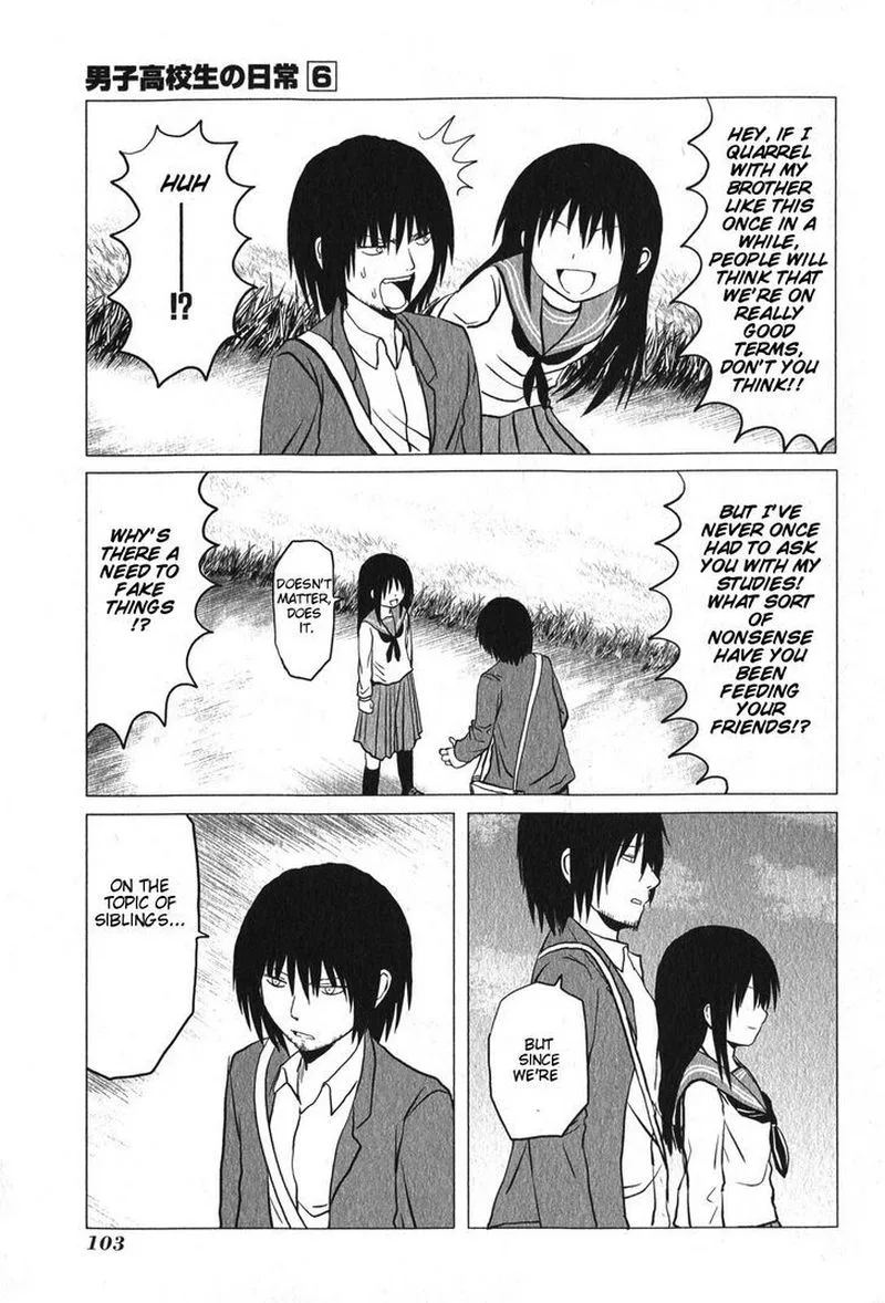 Danshi Koukousei no Nichijou Chapter 94 page 3