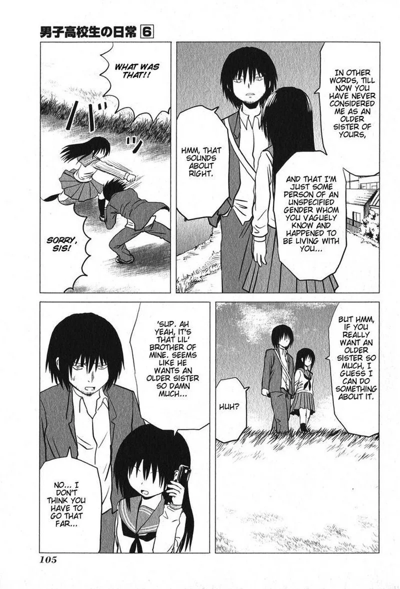 Danshi Koukousei no Nichijou Chapter 94 page 5