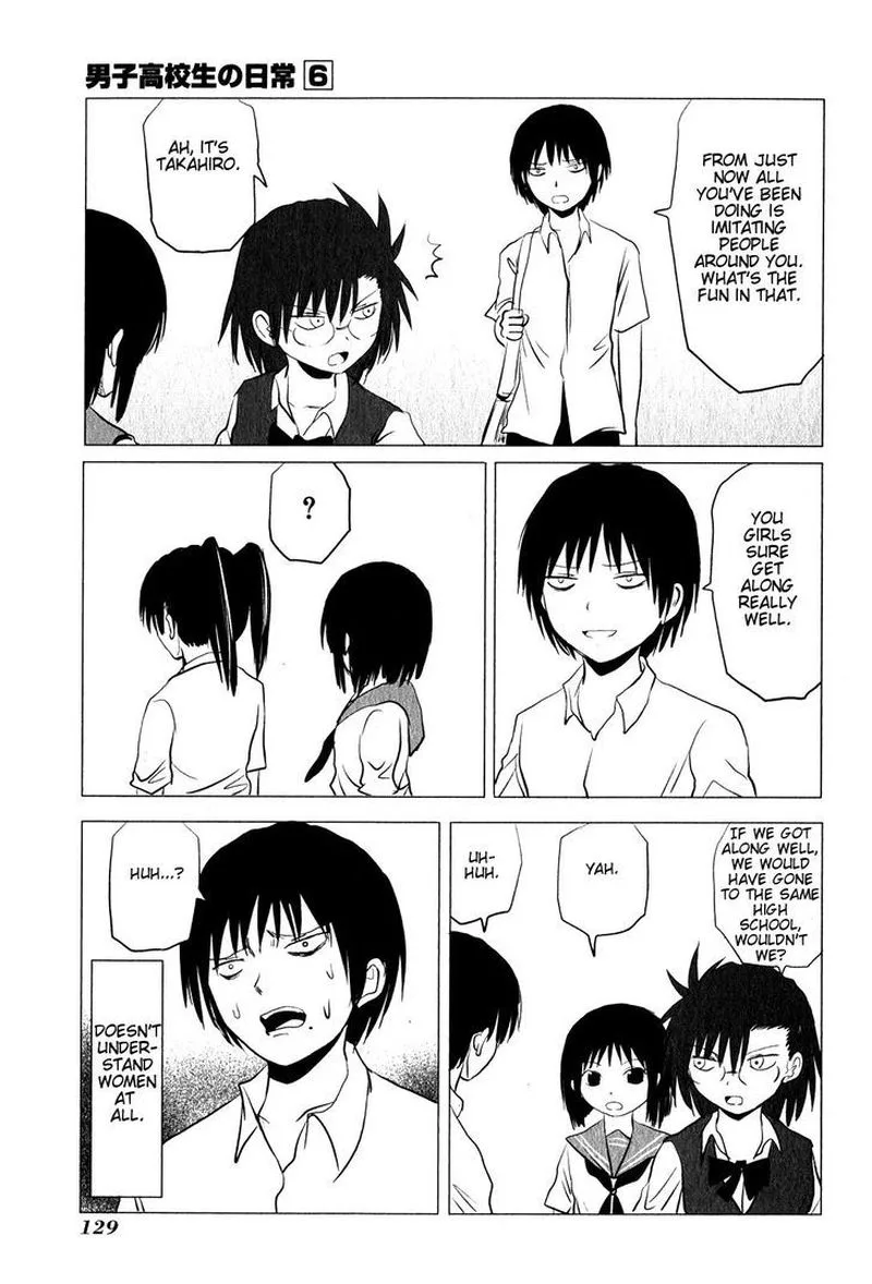 Danshi Koukousei no Nichijou Chapter 94 page 29