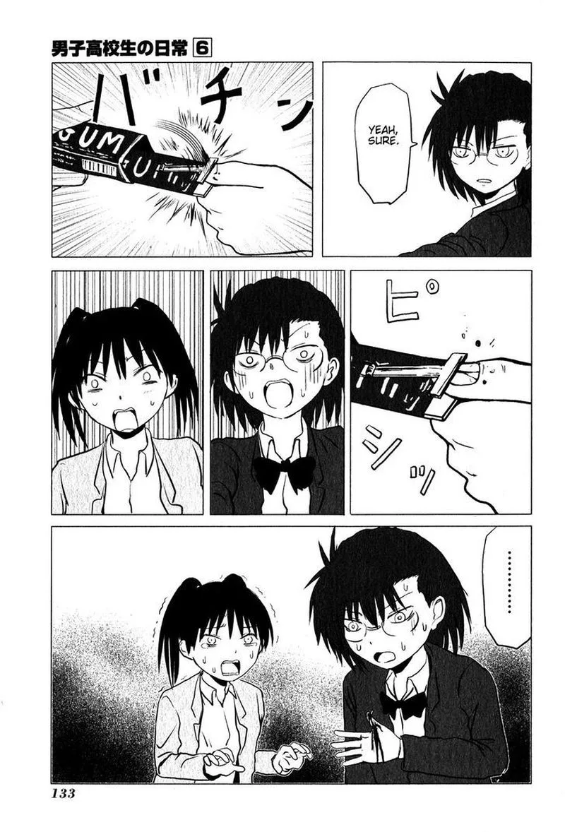 Danshi Koukousei no Nichijou Chapter 94 page 33