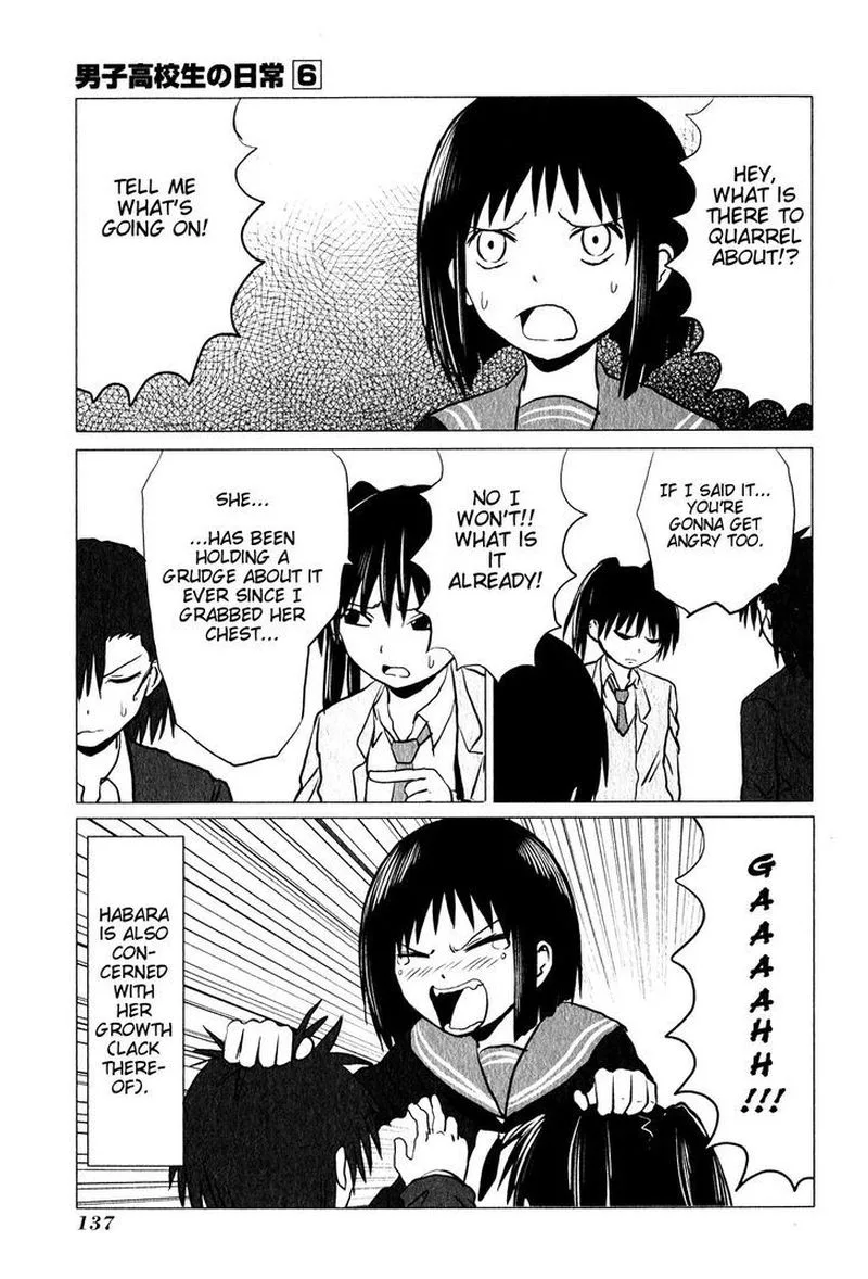 Danshi Koukousei no Nichijou Chapter 94 page 37