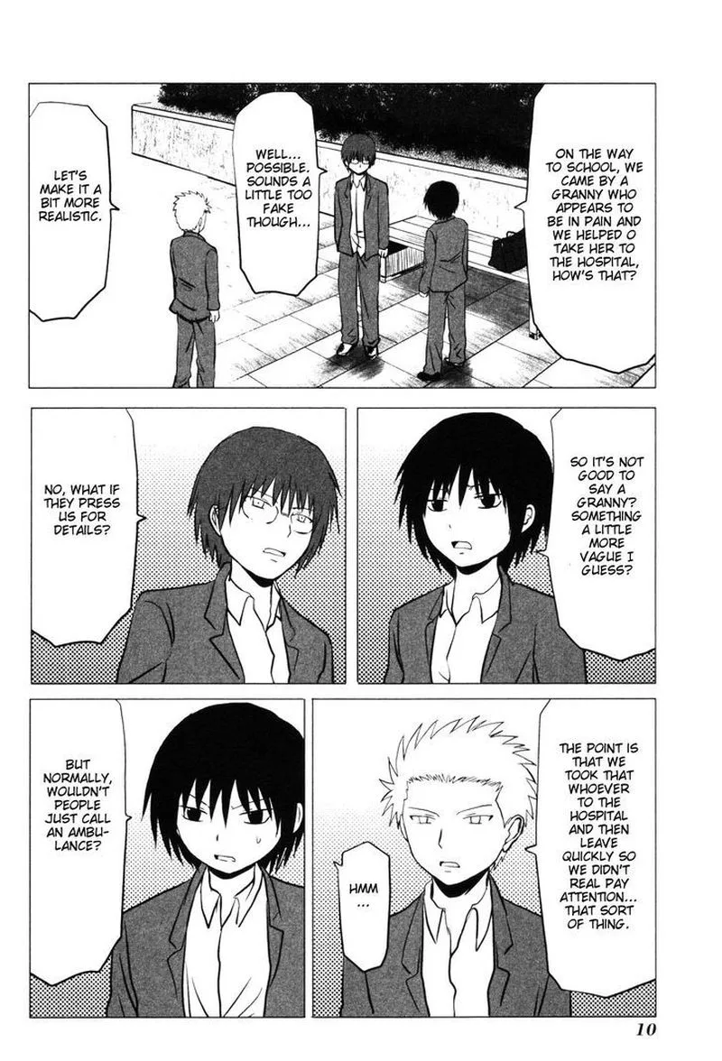 Danshi Koukousei no Nichijou Chapter 95 page 13