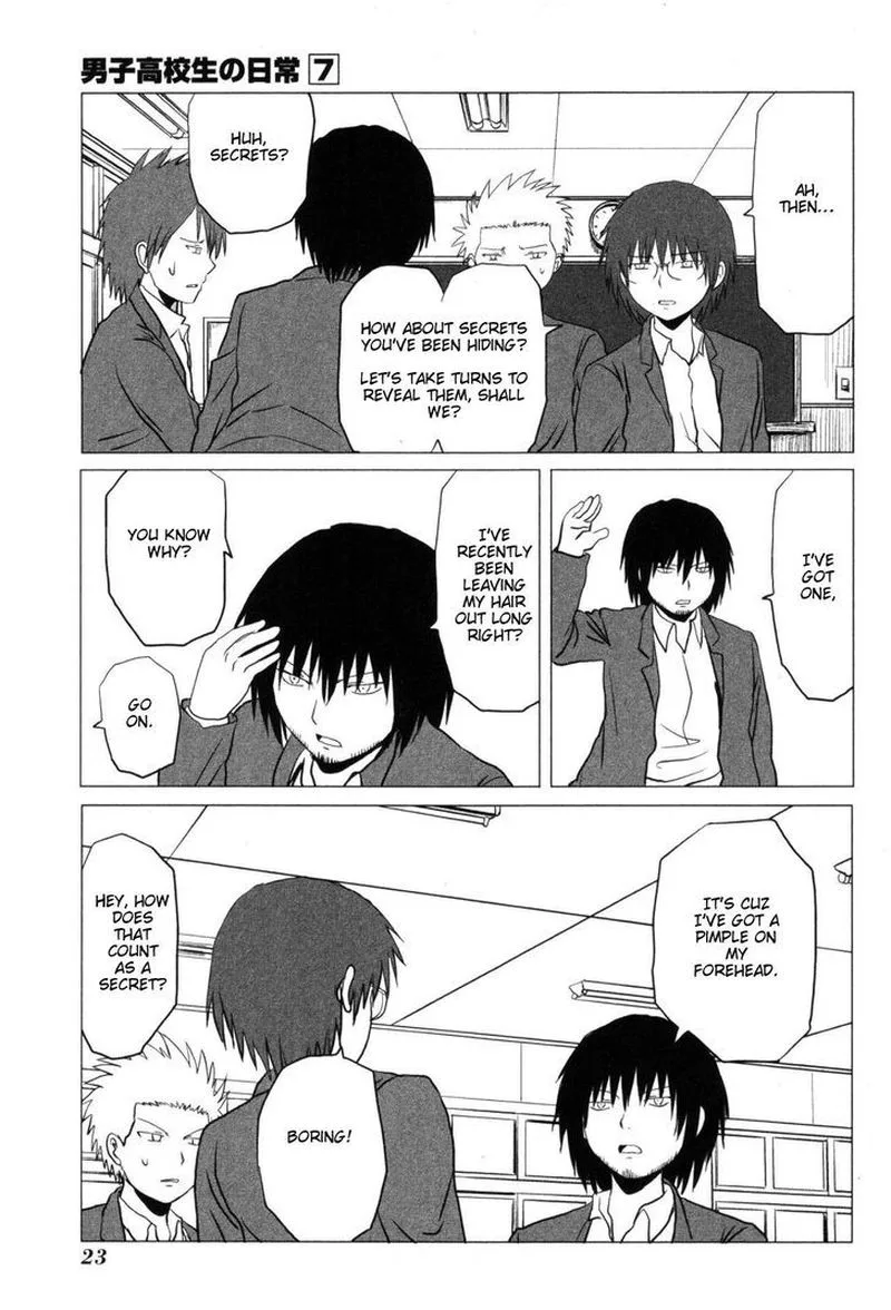 Danshi Koukousei no Nichijou Chapter 97 page 4