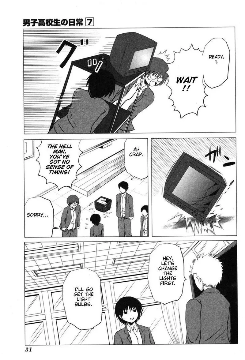 Danshi Koukousei no Nichijou Chapter 98 page 4