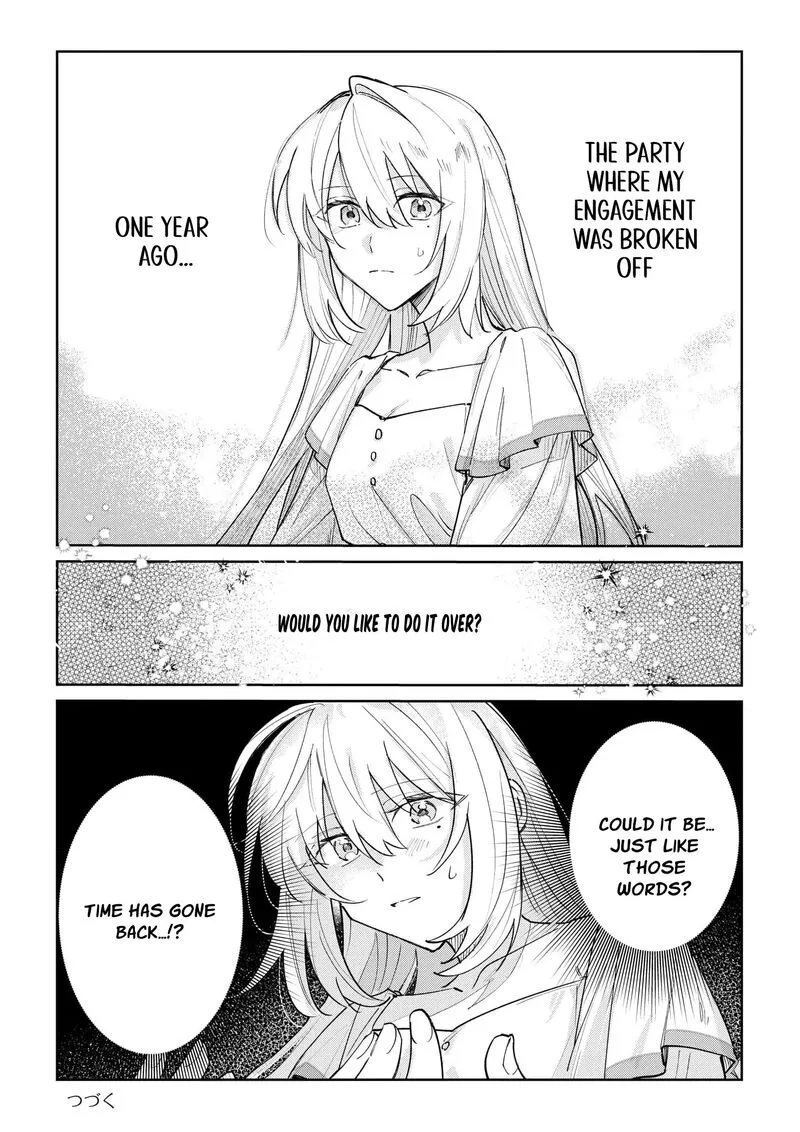 Danzaisareta Makegumi Reijou desu ga, Jikan wo Modoseru you ni Natta no de Kondokoso ni Shiawase ni narimasu Chapter 1 page 28
