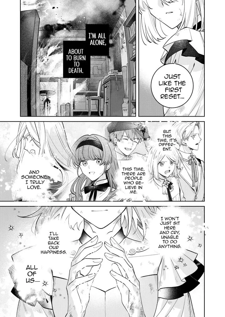 Danzaisareta Makegumi Reijou desu ga, Jikan wo Modoseru you ni Natta no de Kondokoso ni Shiawase ni narimasu Chapter 20 page 23