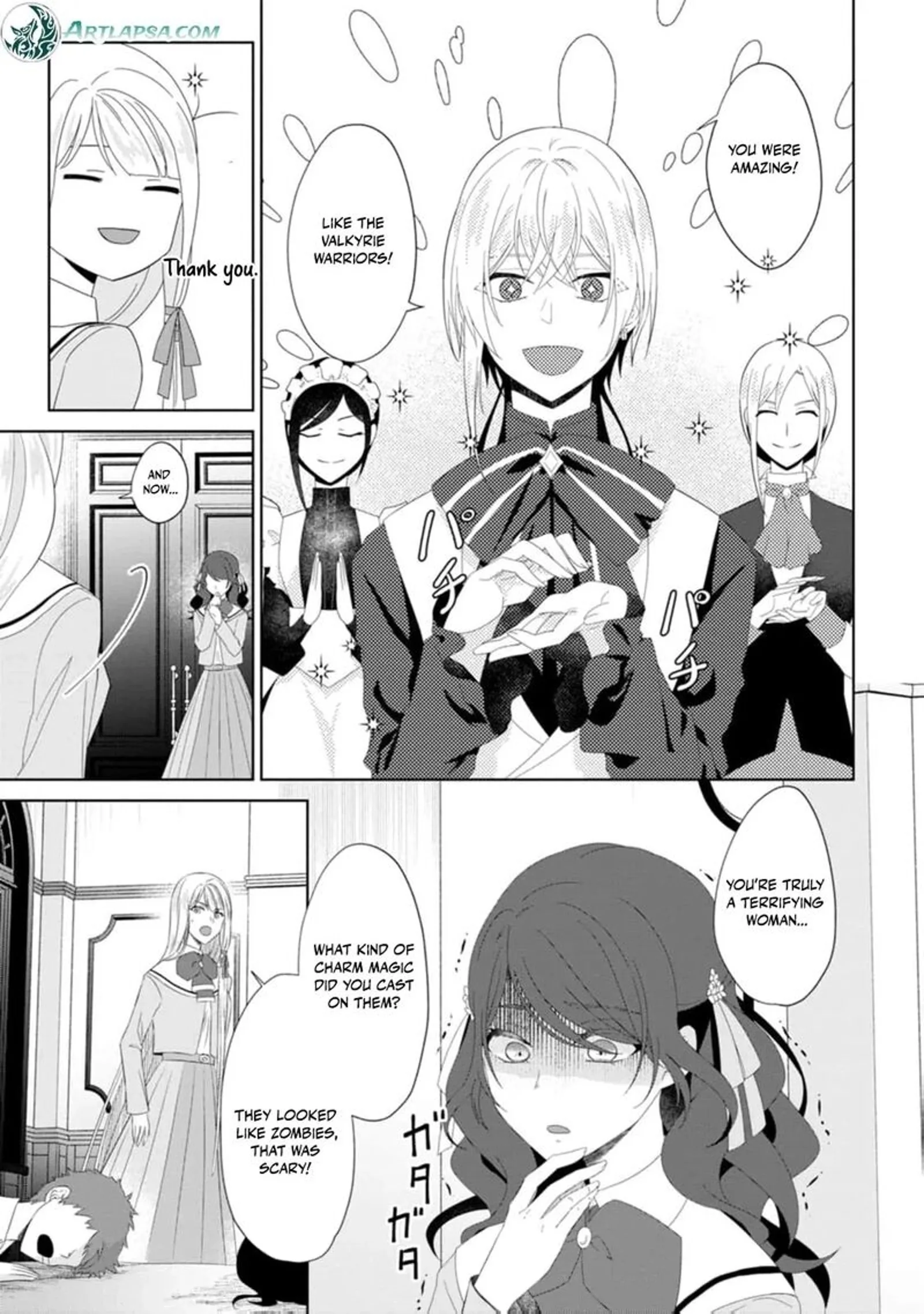 Danzaisareteiru Akuyaku Reijou to Irekawatte Konyakusha-tachi wo Buttobashitara, Dekiai ga Matte Imashita Chapter 18 page 14