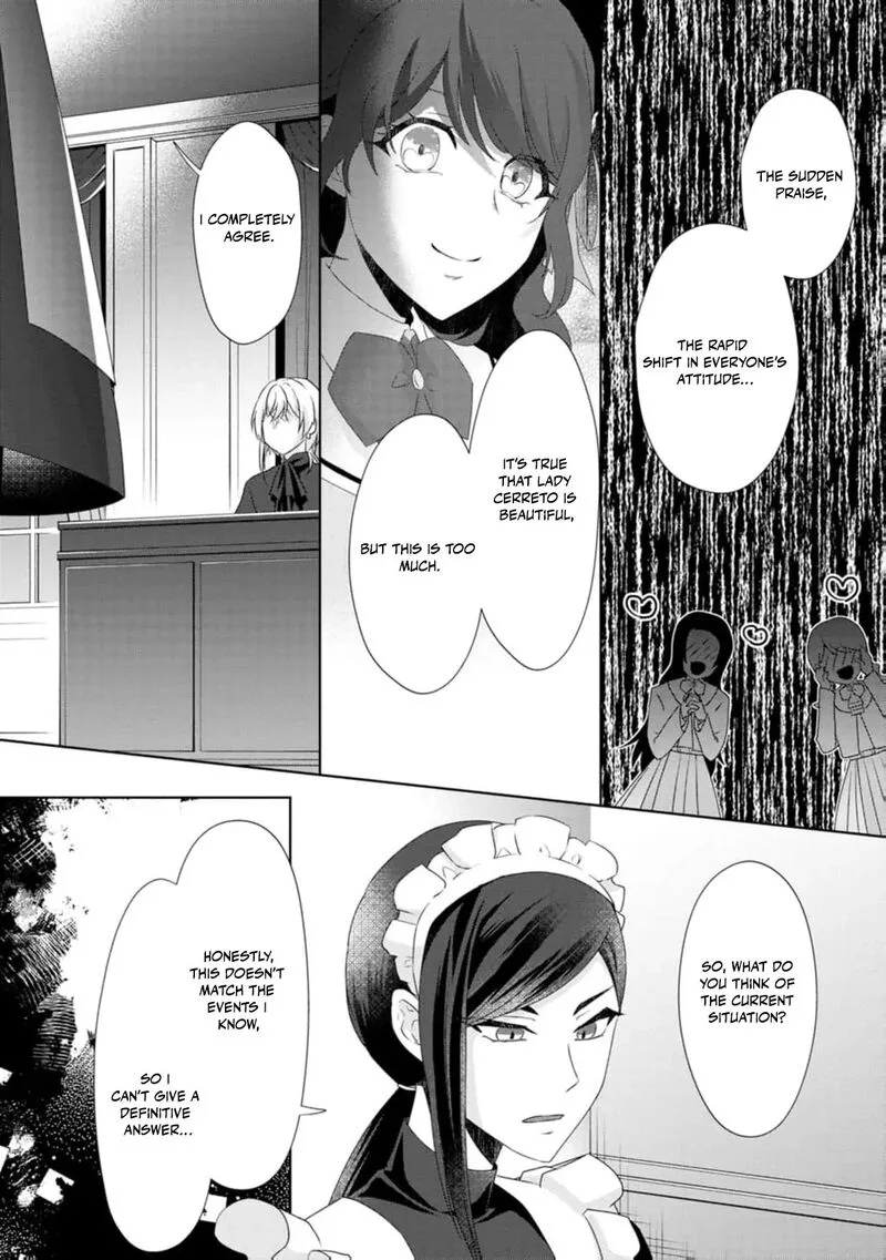 Danzaisareteiru Akuyaku Reijou to Irekawatte Konyakusha-tachi wo Buttobashitara, Dekiai ga Matte Imashita Chapter 8 page 28