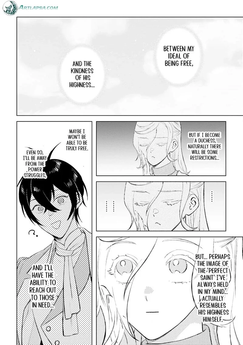 Dare ni mo Aisarenai no de Yuka wo Migaite Itara Soko ga Seiiki-ka shita Reijou no Hanashi Chapter 23 page 23