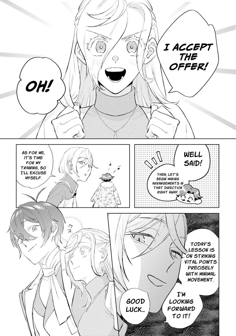 Dare ni mo Aisarenai no de Yuka wo Migaite Itara Soko ga Seiiki-ka shita Reijou no Hanashi Chapter 23 page 24