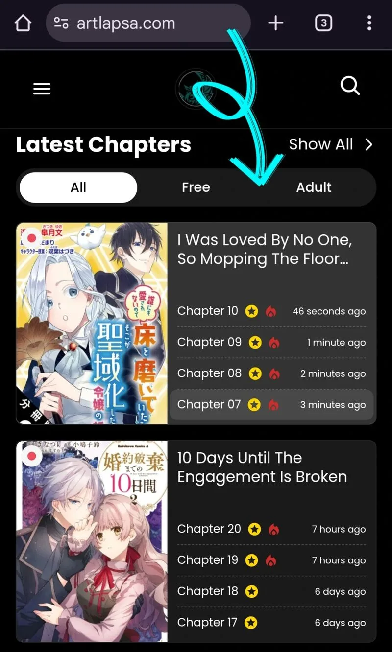 Dare ni mo Aisarenai no de Yuka wo Migaite Itara Soko ga Seiiki-ka shita Reijou no Hanashi Chapter 3 page 1