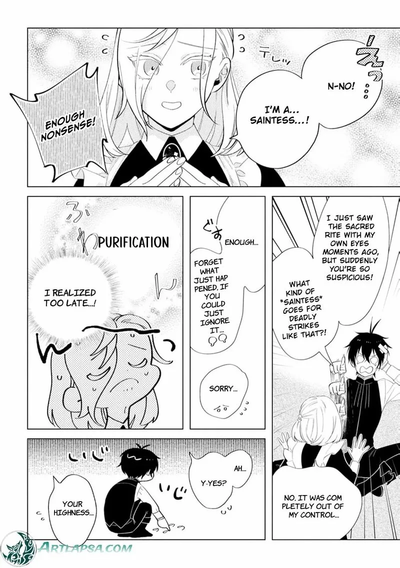 Dare ni mo Aisarenai no de Yuka wo Migaite Itara Soko ga Seiiki-ka shita Reijou no Hanashi Chapter 7 page 22
