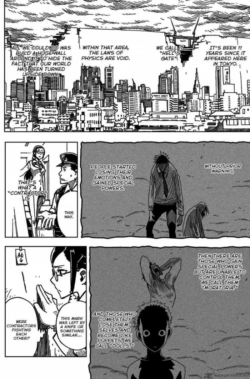 Darker Than Black - Shikkoku no Hana Chapter 1 page 8