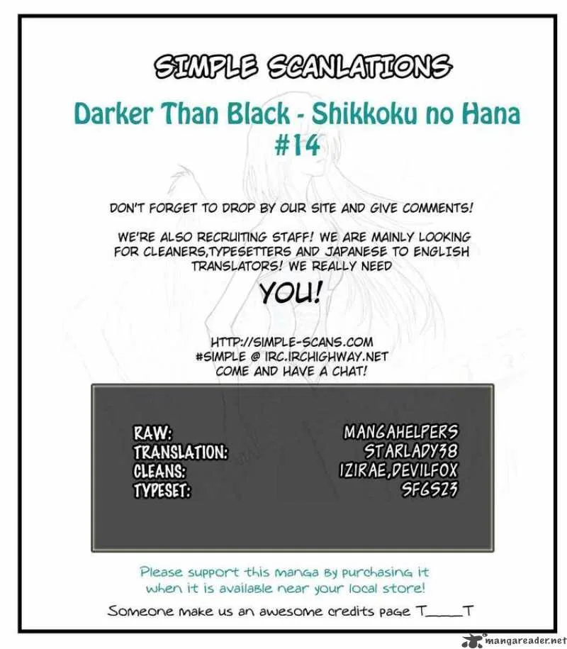 Darker Than Black - Shikkoku no Hana Chapter 14 page 25