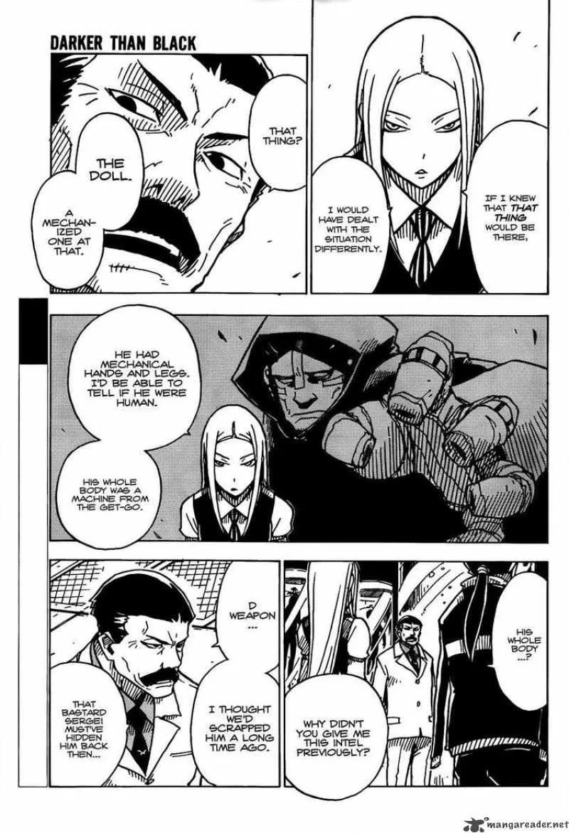 Darker Than Black - Shikkoku no Hana Chapter 16 page 3