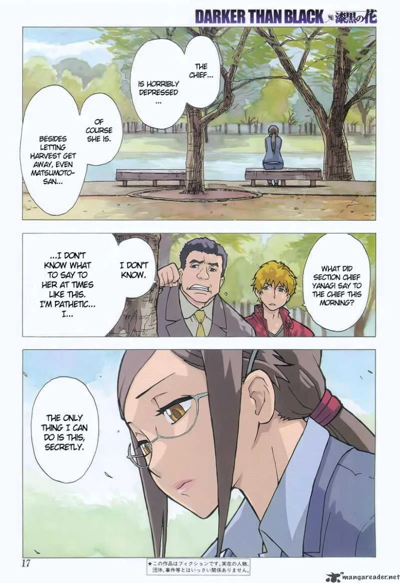 Darker Than Black - Shikkoku no Hana Chapter 17 page 4