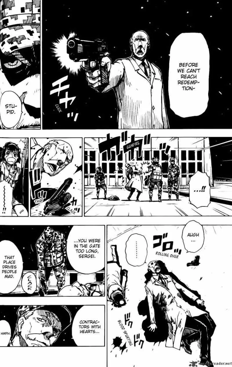 Darker Than Black - Shikkoku no Hana Chapter 25 page 14
