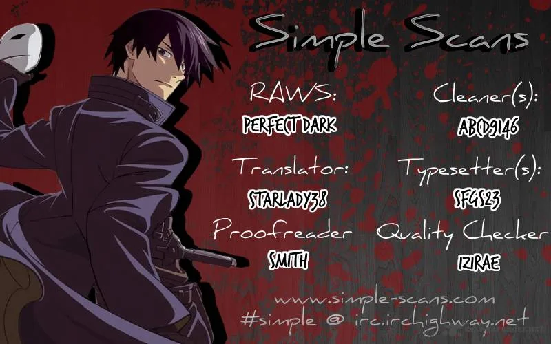 Darker Than Black - Shikkoku no Hana Chapter 28 page 1