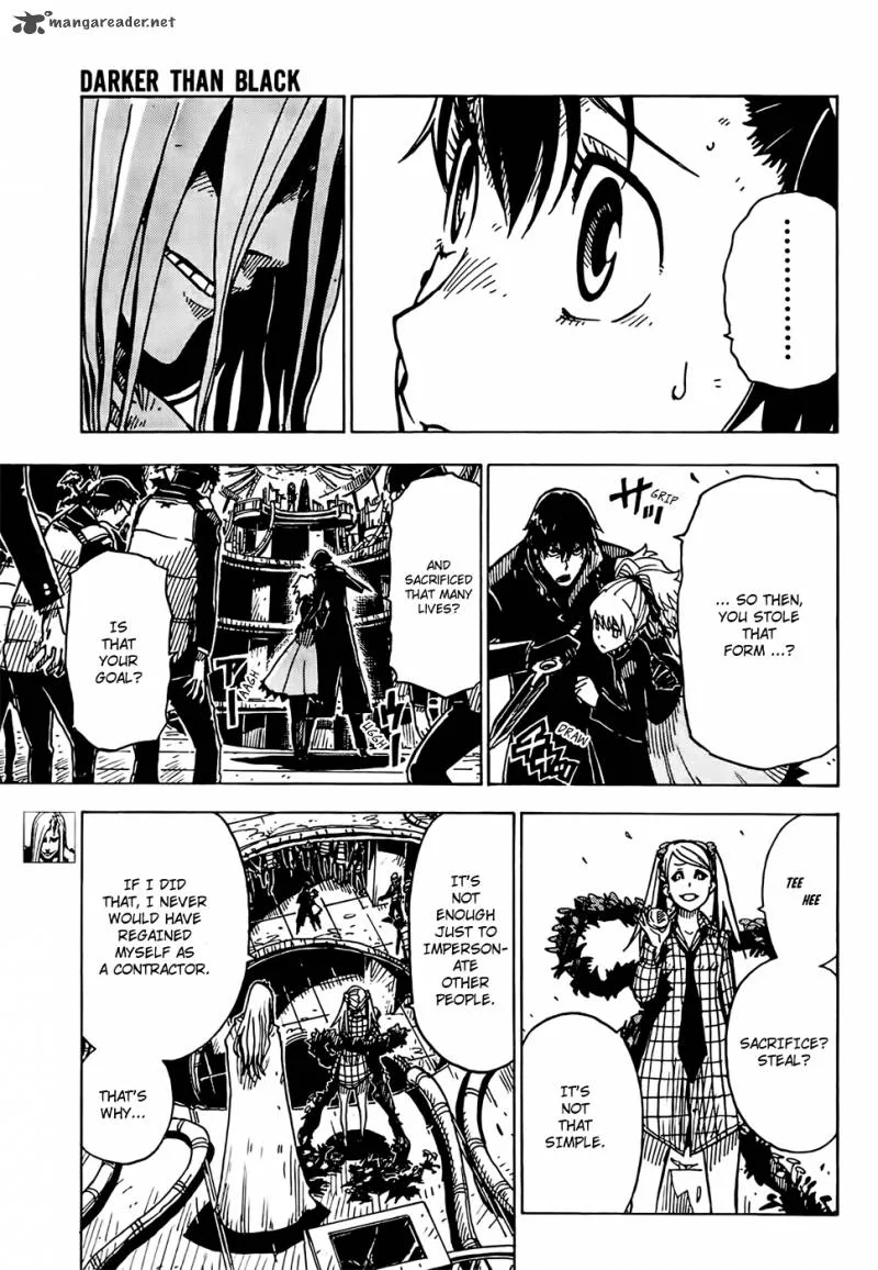 Darker Than Black - Shikkoku no Hana Chapter 29 page 15