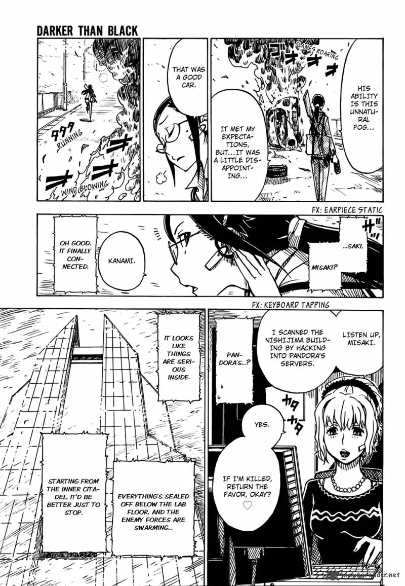 Darker Than Black - Shikkoku no Hana Chapter 29 page 7