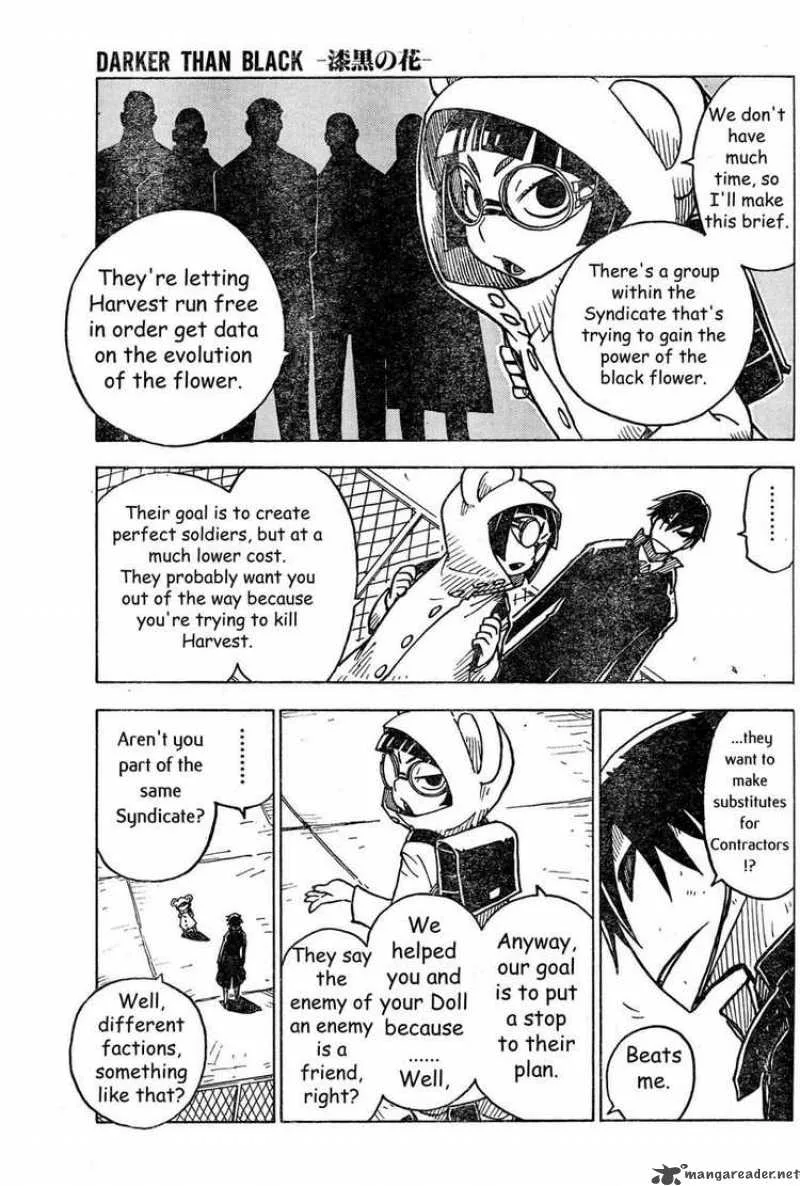 Darker Than Black - Shikkoku no Hana Chapter 9 page 14