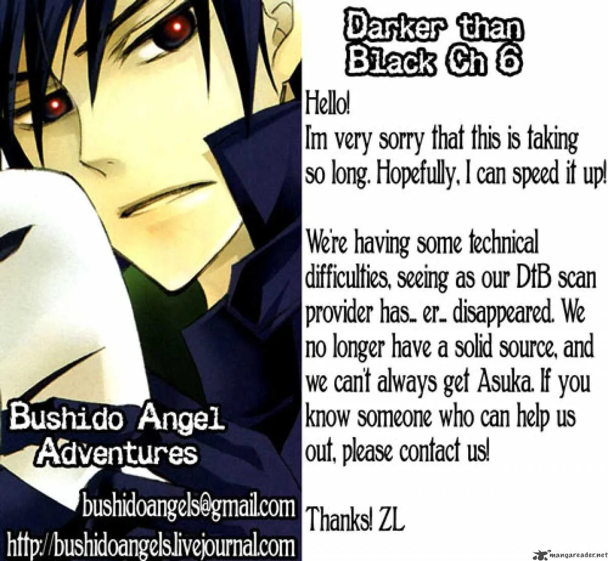 Darker than BLACK Chapter 6 page 1
