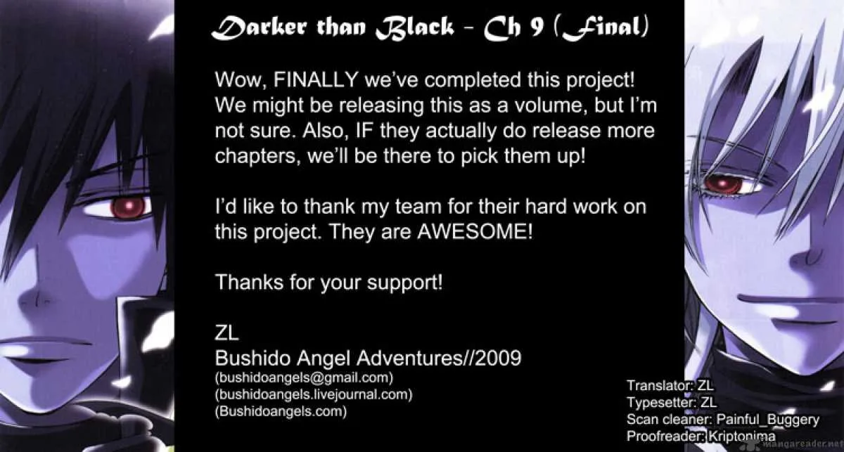 Darker than BLACK Chapter 9 page 1