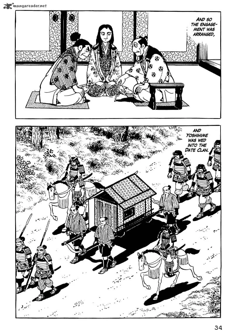 Date Masamune (YOKOYAMA Mitsuteru) Chapter 1 page 35