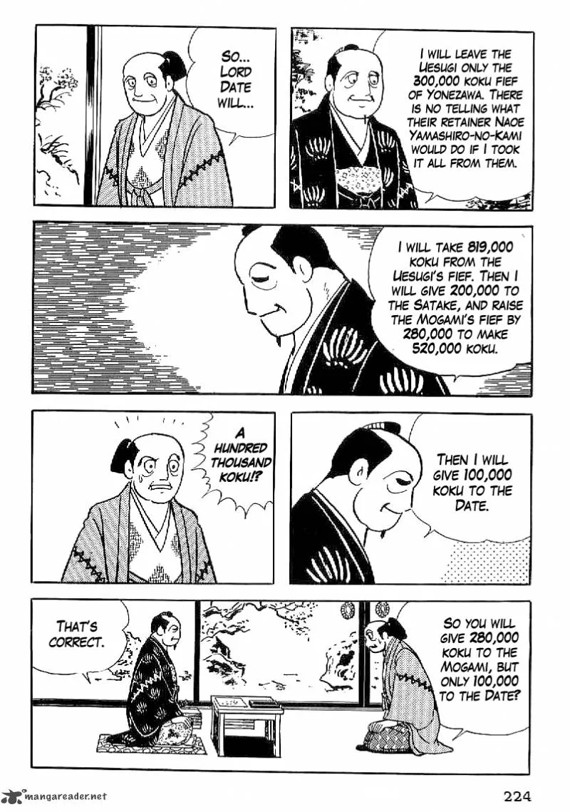 Date Masamune (YOKOYAMA Mitsuteru) Chapter 38 page 7