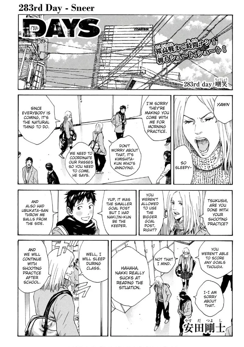 Days Chapter 283 page 1