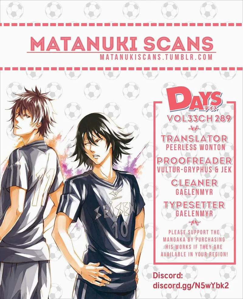 Days Chapter 289 page 1